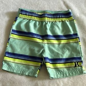 3T Hurley Boy Striped Shorts